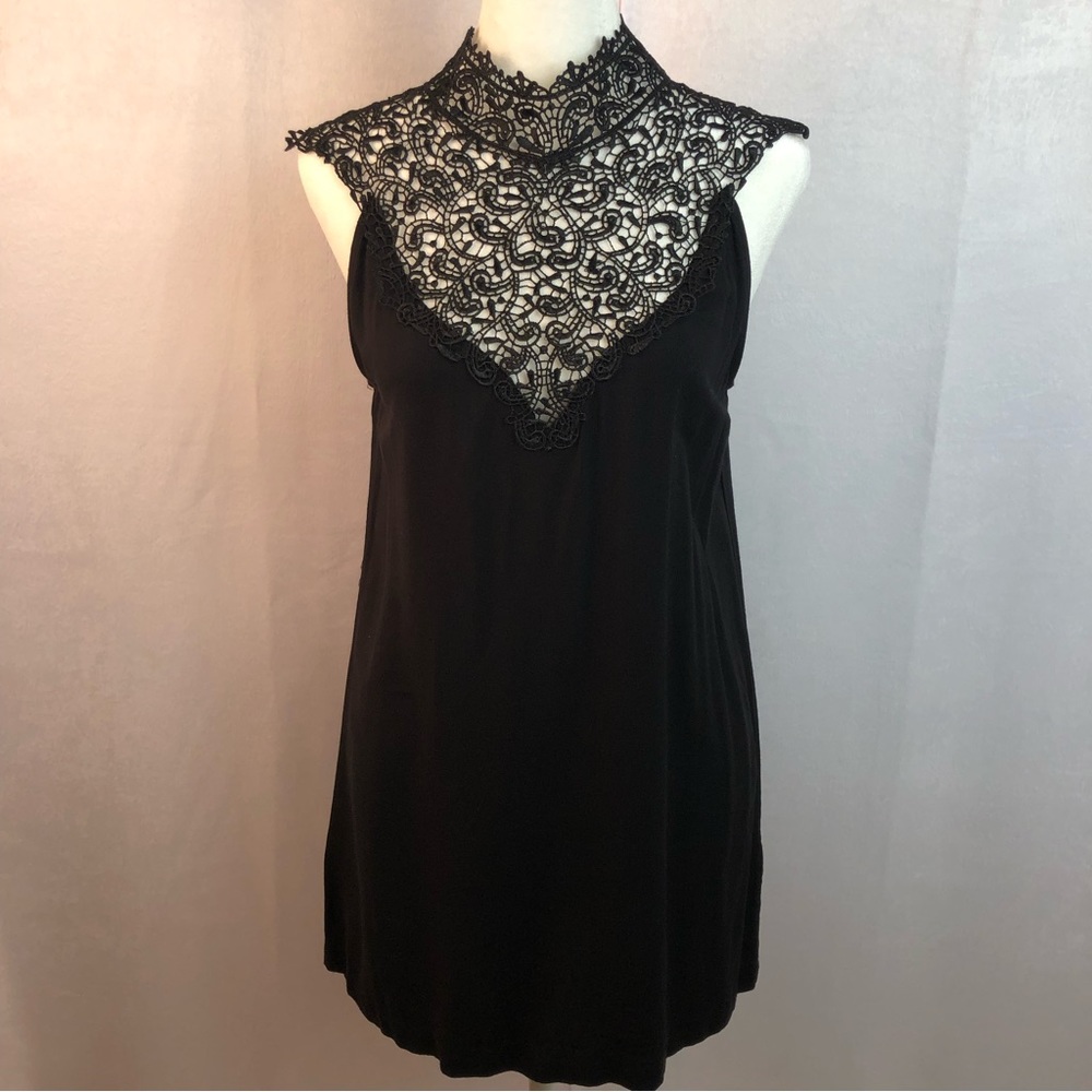 i Jeans by Buffalo Lacey black top size small NWT